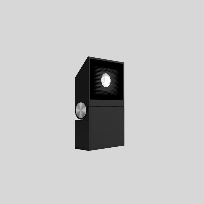 Zinc Uno Floodlight Surface Mounted by Vice Lighting